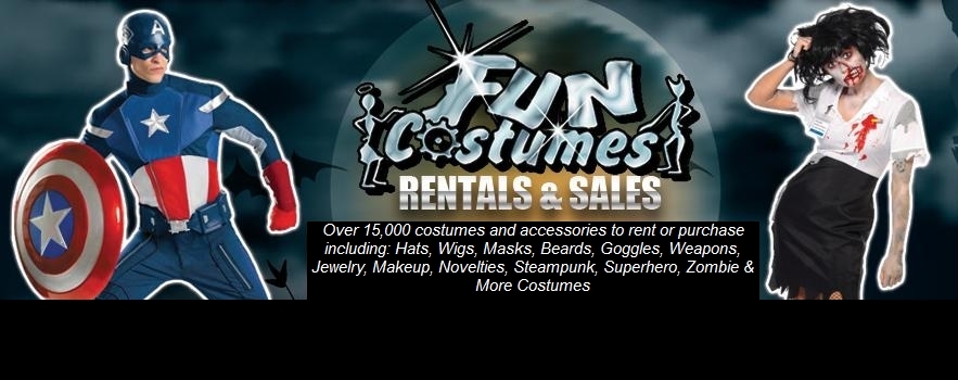 Costume Rentals and Sales for Kids and Adults